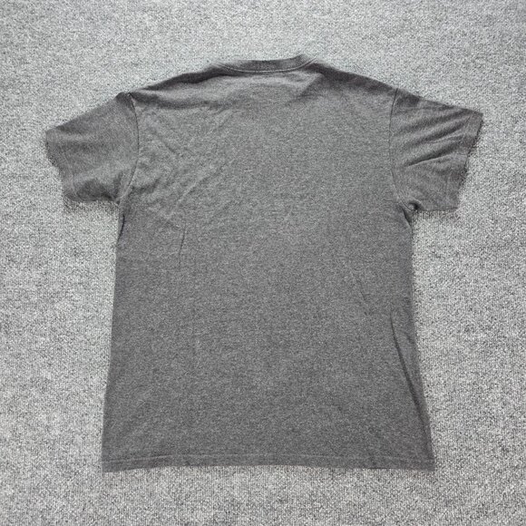 Bacardi Rum Tshirt Mens Medium Gray Short Sleeve Graphic Logo Casual - Picture 6 of 6